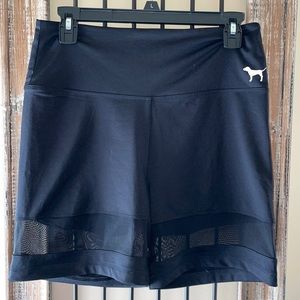 Like new ! VS PINK Ultimate Mesh Bike Shorts sz L